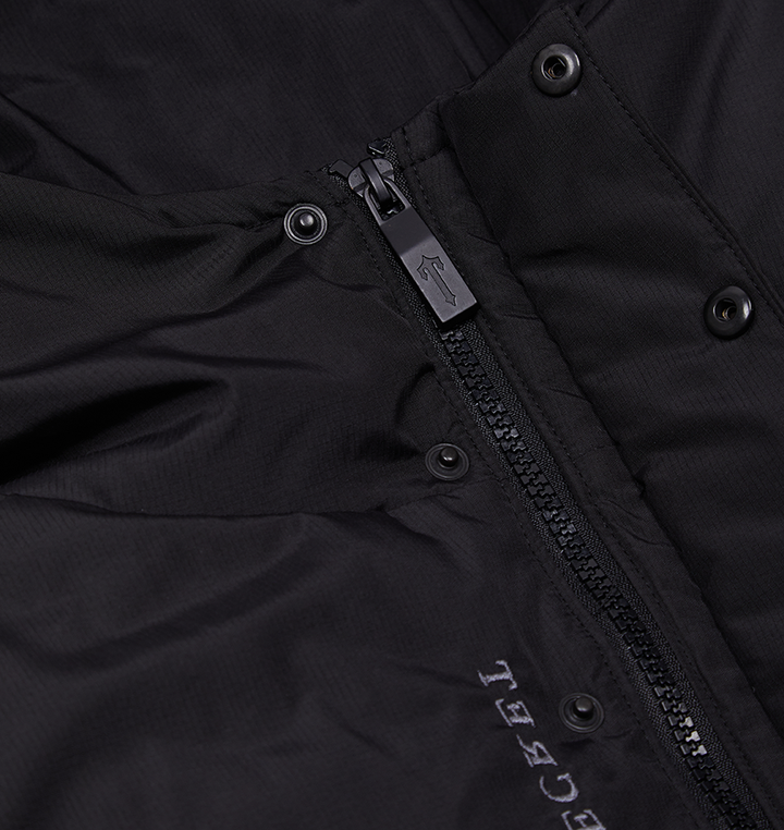 TRAPSTAR DECODED HOODED PUFFER 2.0 - BLACK