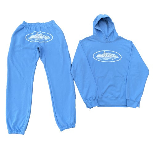 CORTEIZ ALCATRAZ TRACKSUIT - BABY BLUE