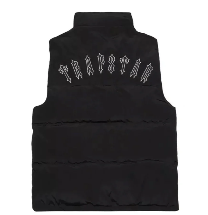 TRAPSTAR IRONGATE 'T BADGE' GILET -  BLACK