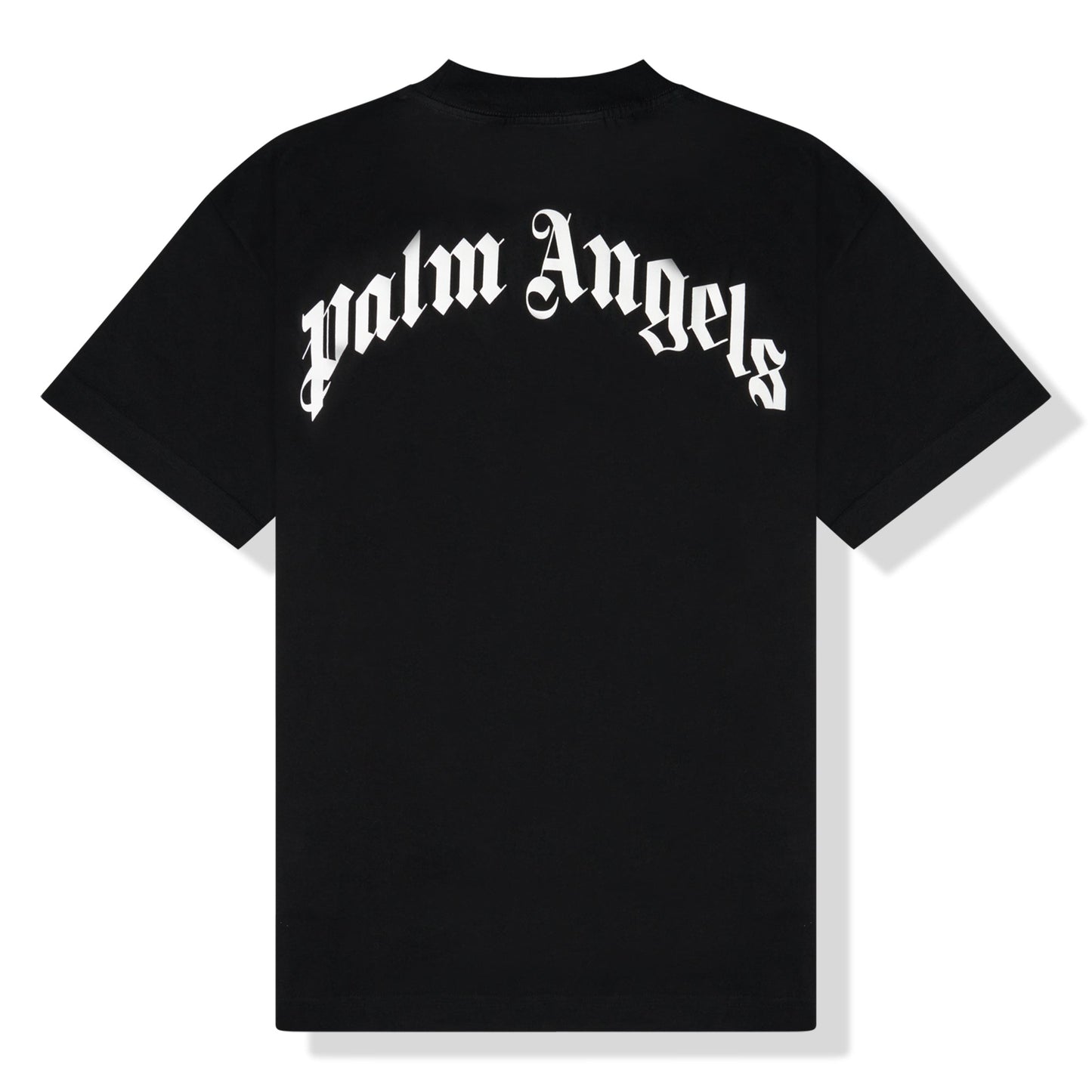 PALM ANGELS OVERSIZED KILL THE BEAR PRINTED TEE - BLACK & WHITE