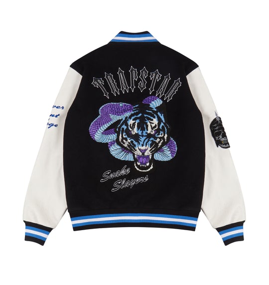 TRAPSTAR SNAKE SLAYERS VARSITY JACKET