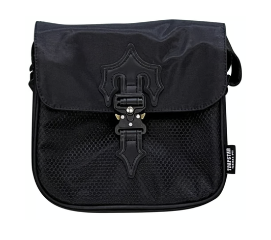 TRAPSTAR IRONGATE CROSS-BODY BAG 1.0 - BLACKOUT