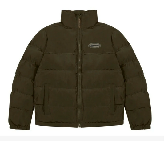 TRAPSTAR HYPERDRIVE PUFFER JACKET - OLIVE