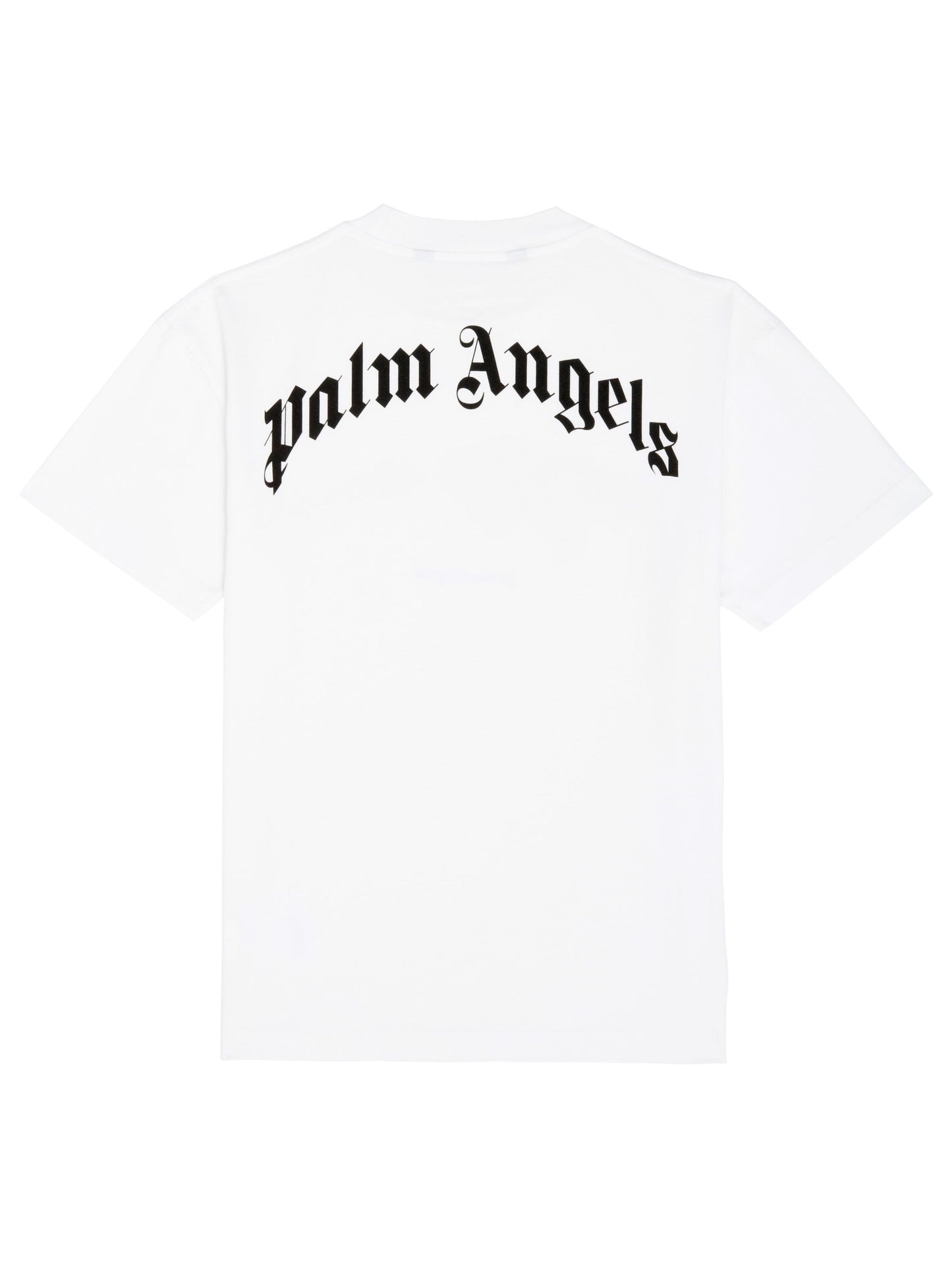 PALM ANGELS OVERSIZED KILL THE BEAR PRINTED TEE - BLACK & WHITE