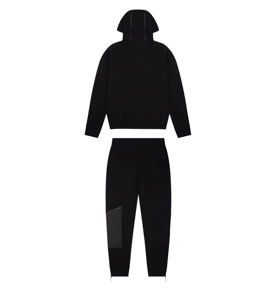 TRAPSTAR IRONGATE T-FLEECE TRACKSUIT - BLACK